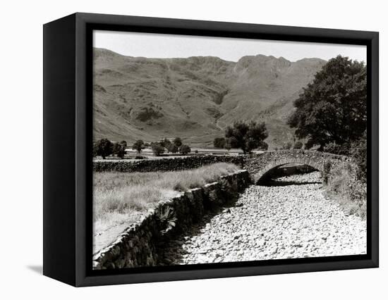 Great Langdale Becks in Late District During the Drought, June 1976-null-Framed Stretched Canvas