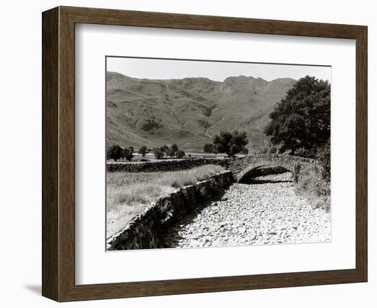 Great Langdale Becks in Late District During the Drought, June 1976-null-Framed Photographic Print