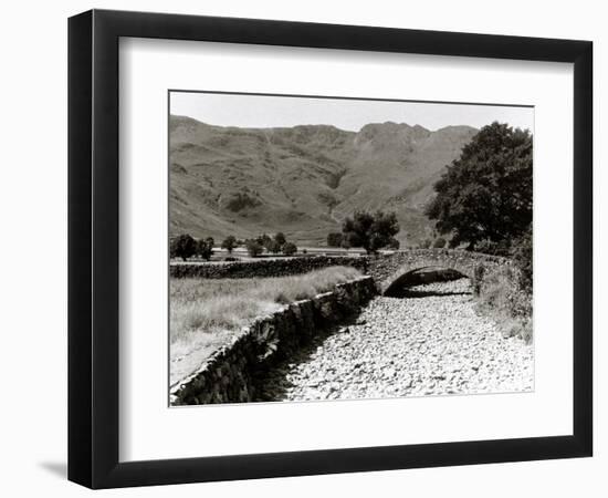 Great Langdale Becks in Late District During the Drought, June 1976-null-Framed Photographic Print