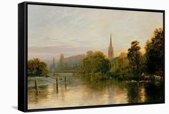 Great Marlow-George Vicat Cole-Framed Stretched Canvas