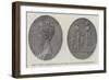 Great Medal Commemorative of Queen Wilhelmina's Enthronement-null-Framed Giclee Print