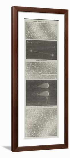 Great Meteor on 27 November-null-Framed Giclee Print