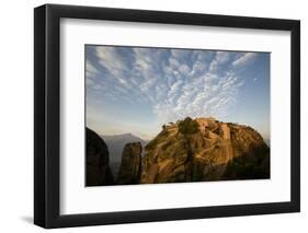 Great Meteoron Monastery at Sunrise, Meteora, Greece, October 2008-Radisics-Framed Photographic Print