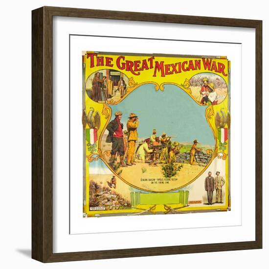 Great Mexican War-null-Framed Art Print