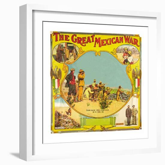 Great Mexican War-null-Framed Art Print