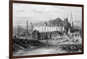 Great Mosque and the Dungeon of the Inquisition, Cordoba, Spain, 19th Century-Thomas Higham-Framed Giclee Print