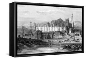 Great Mosque and the Dungeon of the Inquisition, Cordoba, Spain, 19th Century-Thomas Higham-Framed Stretched Canvas