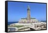 Great Mosque in Casablanca, Morocco-p.lange-Framed Stretched Canvas