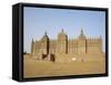 Great Mosque, the Largest Dried Earth Building in the World, Djenne, Mali-Pate Jenny-Framed Stretched Canvas
