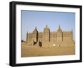 Great Mosque, the Largest Dried Earth Building in the World, Djenne, Mali-Pate Jenny-Framed Photographic Print