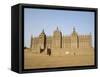 Great Mosque, the Largest Dried Earth Building in the World, Djenne, Mali-Pate Jenny-Framed Stretched Canvas