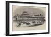 Great National Steeple-Chase at Liverpool-null-Framed Giclee Print