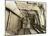 Great Northern - Cascade Tunnel Construction, 1928-Lee Pickett-Mounted Giclee Print