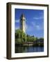 Great Northern Clock Tower, Riverfront Park, Spokane, Washington, USA-Charles Gurche-Framed Photographic Print