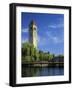 Great Northern Clock Tower, Riverfront Park, Spokane, Washington, USA-Charles Gurche-Framed Photographic Print