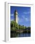 Great Northern Clock Tower, Riverfront Park, Spokane, Washington, USA-Charles Gurche-Framed Photographic Print