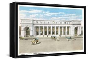 Great Northern Depot, Minneapolis, Minnesota-null-Framed Stretched Canvas