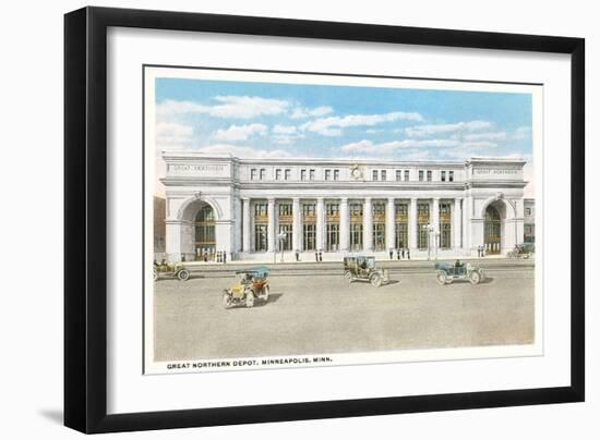 Great Northern Depot, Minneapolis, Minnesota-null-Framed Art Print