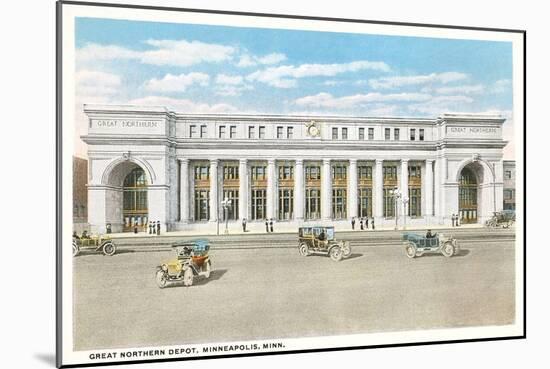 Great Northern Depot, Minneapolis, Minnesota-null-Mounted Art Print