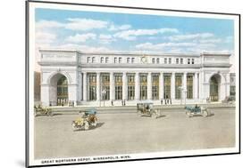 Great Northern Depot, Minneapolis, Minnesota-null-Mounted Art Print