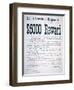 Great Northern Express Co. Reward Poster, 1901-null-Framed Giclee Print