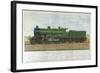 Great Northern Express Locomotive-null-Framed Giclee Print