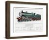 Great Northern Railway Express Loco No 251-W.j. Stokoe-Framed Art Print