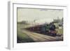 Great Northern Railway Flying Scotsman Near Hayfield-null-Framed Giclee Print