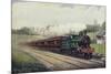 Great Northern Railway Flying Scotsman Near Hayfield-null-Mounted Giclee Print