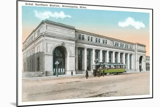 Great Northern Station, Minneapolis, Minnesota-null-Mounted Art Print