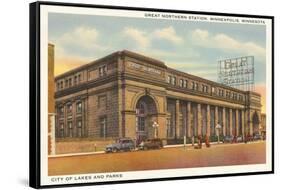 Great Northern Station, Minneapolis, Minnesota-null-Framed Stretched Canvas
