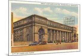Great Northern Station, Minneapolis, Minnesota-null-Mounted Premium Giclee Print