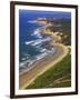 Great Ocean Road and Split Point Lighthouse, Aireys Inlet, Victoria, Australia-David Wall-Framed Premium Photographic Print