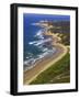 Great Ocean Road and Split Point Lighthouse, Aireys Inlet, Victoria, Australia-David Wall-Framed Photographic Print