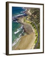 Great Ocean Road near Lorne, Victoria, Australia-David Wall-Framed Photographic Print