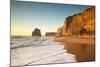 Great Ocean Road, Port Campbell National Park, Victoria, Australia. Gibson Steps Beach at Sunset-Matteo Colombo-Mounted Photographic Print