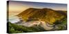 Great Ocean Road, Victoria, Australia. High angle view at sunrise.-Marco Bottigelli-Stretched Canvas