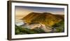 Great Ocean Road, Victoria, Australia. High angle view at sunrise.-Marco Bottigelli-Framed Photographic Print