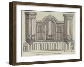 Great Organ at Barmen, Rhenish Prussia-null-Framed Giclee Print