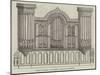 Great Organ at Barmen, Rhenish Prussia-null-Mounted Giclee Print