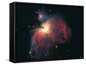 Great Orion Nebula-Digital Vision.-Framed Stretched Canvas
