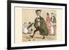 Great Panjandrum Professor with Latin Grammar in Hand-Randolph Caldecott-Framed Premium Giclee Print