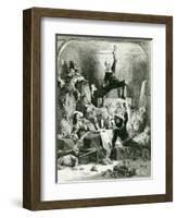 Great Plague of London of 1665-Hablot K Browne-Framed Art Print