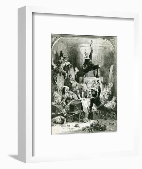 Great Plague of London of 1665-Hablot K Browne-Framed Art Print