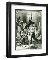 Great Plague of London of 1665-Hablot K Browne-Framed Art Print