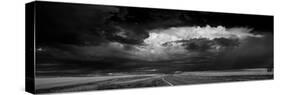 Great Plains Storm BW-Steve Gadomski-Stretched Canvas