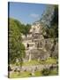 Great Plaza, North Acropolis, Tikal, UNESCO World Heritage Site, Tikal National Park, Guatemala-null-Stretched Canvas