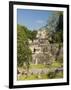 Great Plaza, North Acropolis, Tikal, UNESCO World Heritage Site, Tikal National Park, Guatemala-null-Framed Photographic Print