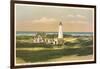 Great Point Lighthouse, Nantucket, Massachusetts-null-Framed Art Print