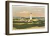 Great Point Lighthouse, Nantucket, Massachusetts-null-Framed Art Print